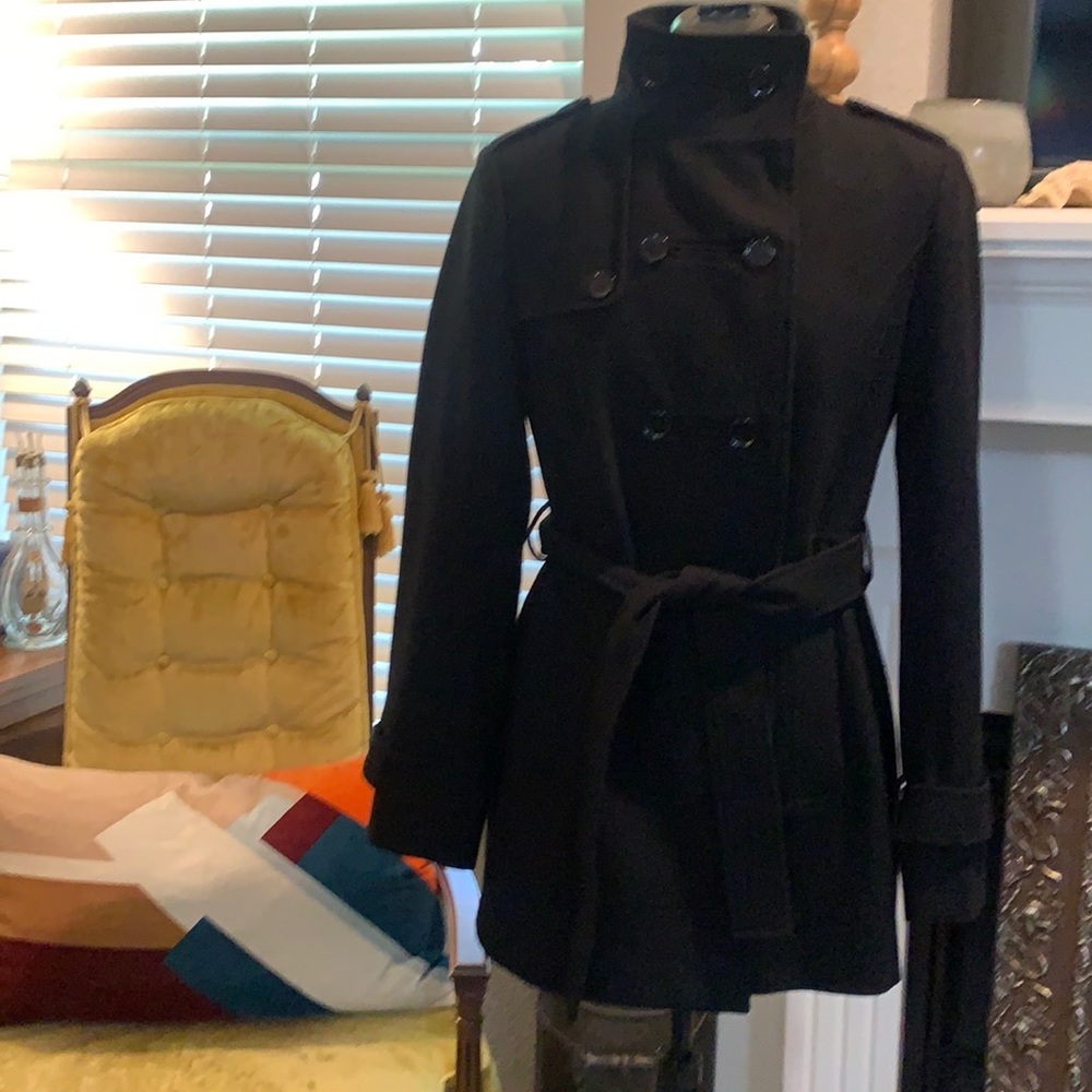 LAST CHANCE! Calvin Klein Wool Trench Coat